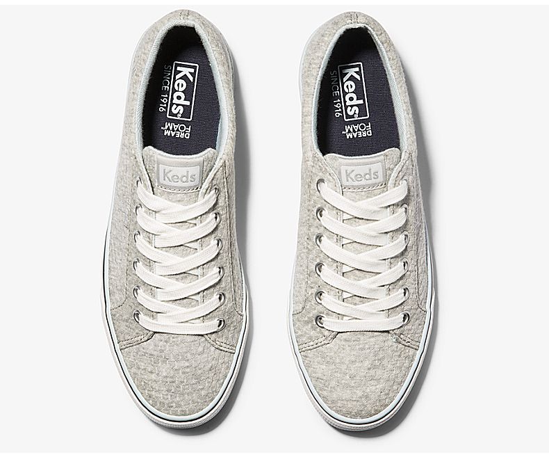 Light cheap grey keds